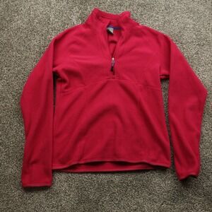 Nike Pullover Womens Small Pink Fleece 1/4 Zip ACG Therma Fit Athletic Outdoor